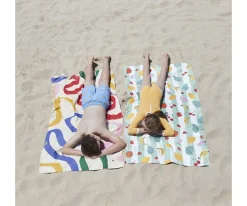 Toalla Playa Large Microfibra Cabana Doodle Mood Personalizable