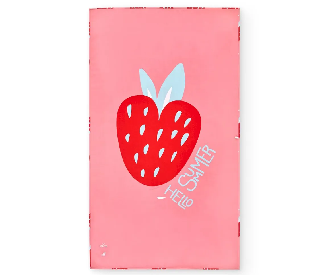 Toalla Playa Large Microfibra Strawberries