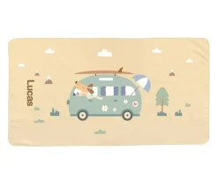 Toalla Playa Microfibra Surf Van Personalizable