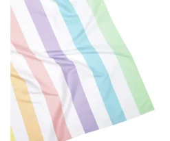 Toalla Playa XXL Microfibra Cabana Rainbow Pastel Personalizable