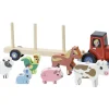 Tractor con Animales Apilables