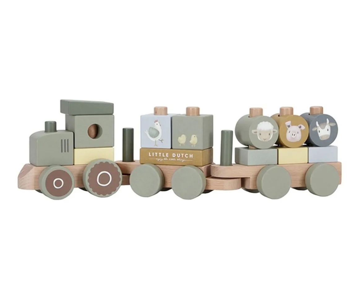 Tractor de Nacimiento Personalizable Little Farm Sage