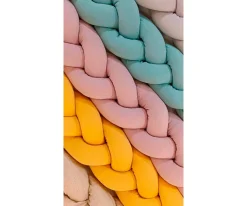 Trenza Protector Algodón Mostaza 210 cm