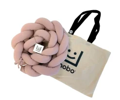 Trenza Protector Algodón Rosa 180 cm