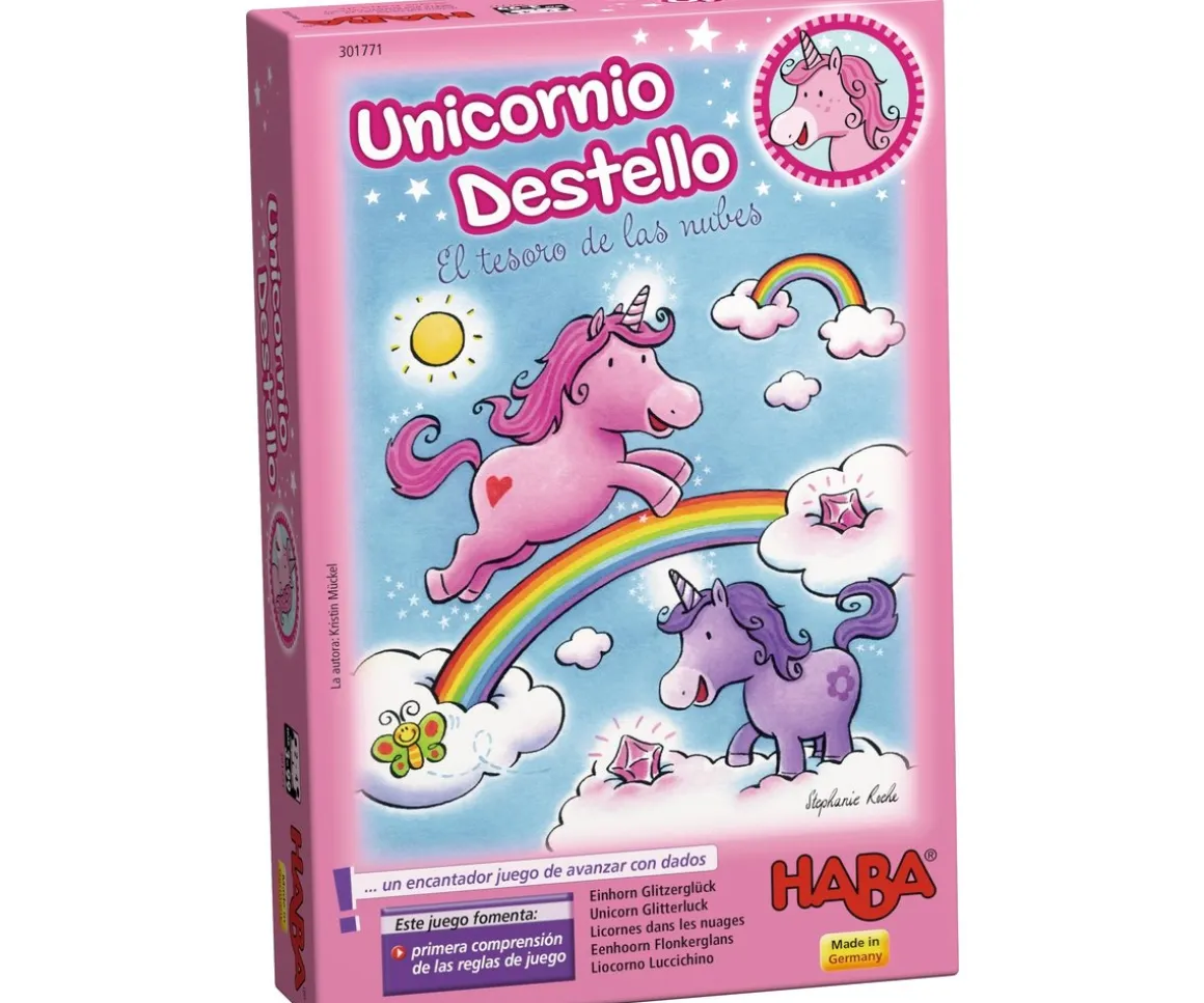 Unicornio Destello: El Tesoro de las Nubes