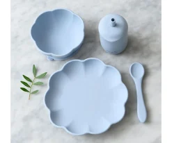 Vajilla 4 Piezas Little Poppy Pale Blue