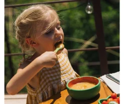 Vajilla Infantil Bol y Cuchara de Madera Wally The Watermelon