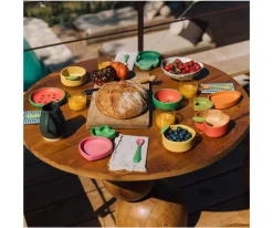 Vajilla Infantil Plato y Cuchara de Madera Wally The Watermelon