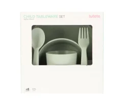 Vajilla Infantil Tutete Sage