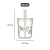 Vaso con Pajita Mio Forest Friends 250 ml